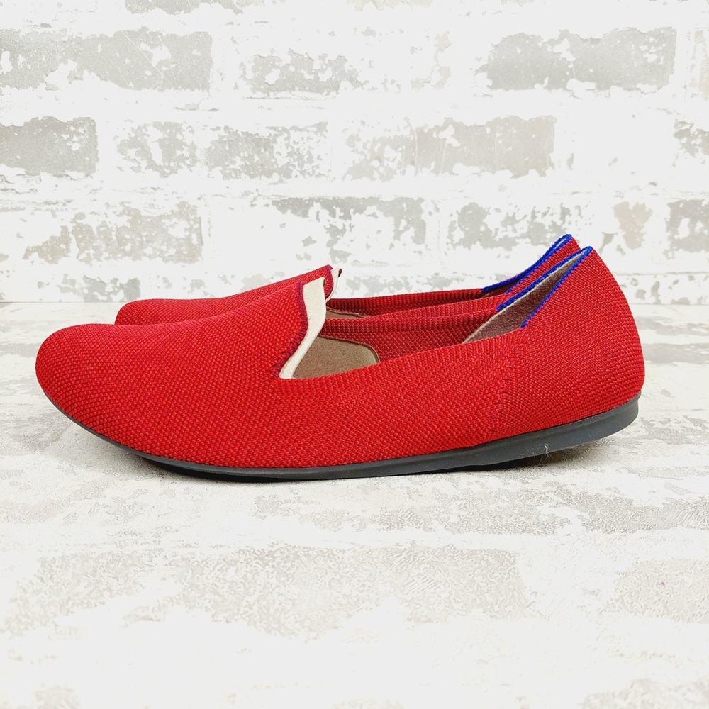 Rothy's Red Slip-On Flats